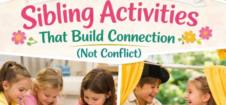 5 Spring Break Sibling Activities That Build Connection (Not Conflict) 5 Spring Break Sibling Activities That Build Connection (Not Conflict)